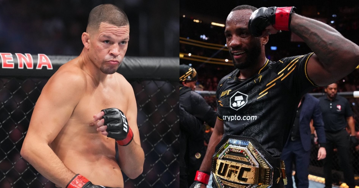 Nate Diaz calls for title fight rematch with Leon Edwards at UFC 300