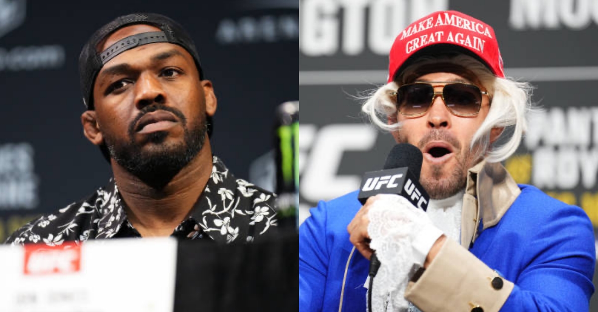 Jon Jones hits out at heinous Colby Covington comments UFC 296 he's an absolutely terrible human