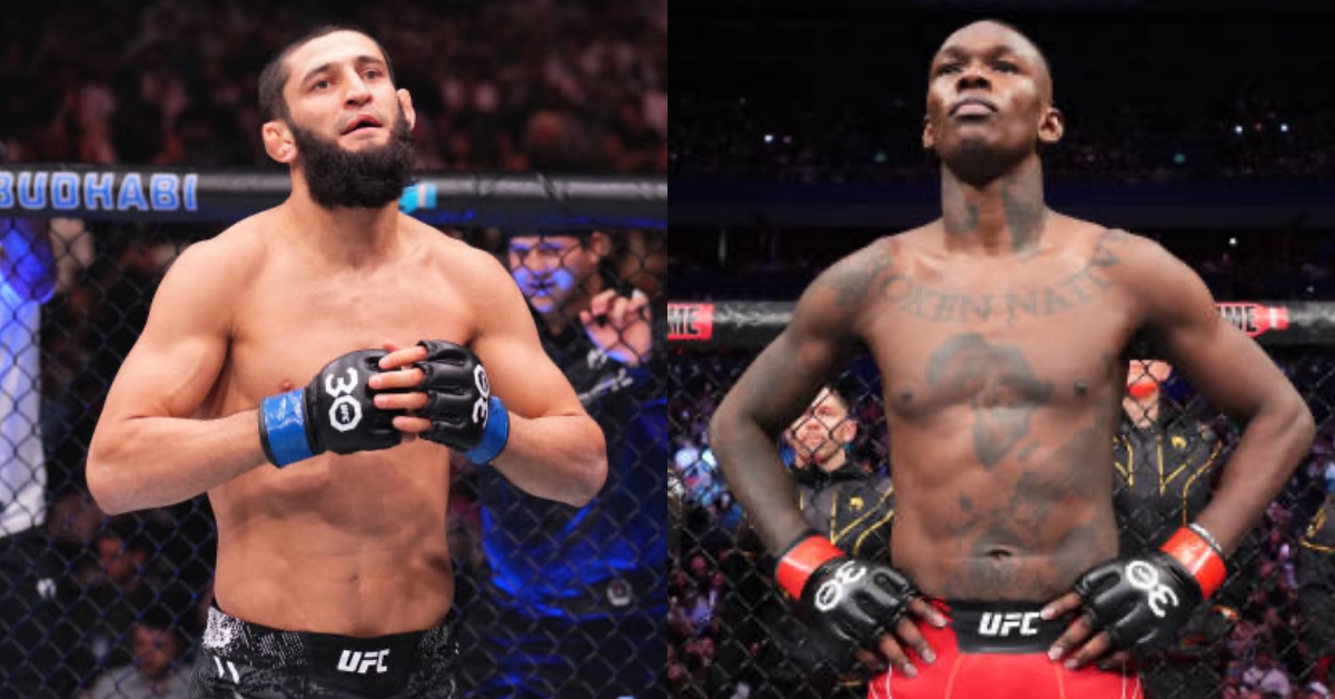 Khamzat Chimaev teases fight with Israel Adesanya amid links to blockbuster return on UFC 300 card 1 Khamzat Chimaev teases fight with Israel Adesanya amid links to blockbuster return at UFC 300
