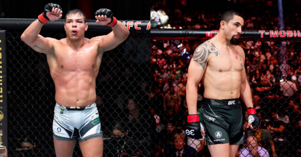 Paulo Costa claims deal is done to fight adorable Robert Whittaker at UFC 299 next year