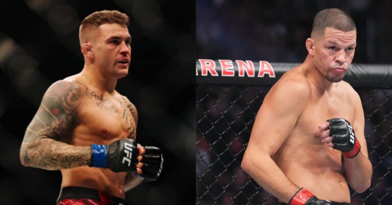 Dustin Poirier again calls for return fight with rival Nate Diaz after UFC 296 card: ‘Nathaniel?’