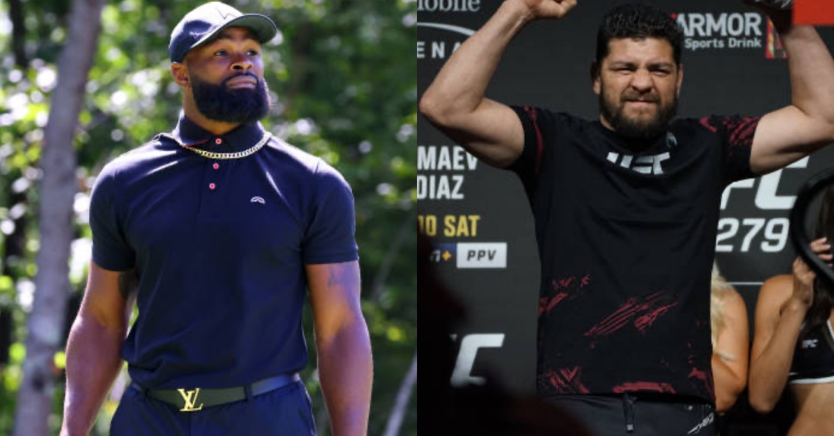 Tyron Woodley claims UFC star Nick Diaz turned down dumb bag to fight him it was pushing eight figures