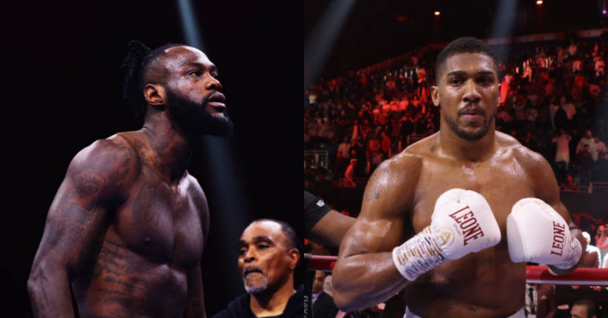 Deontay Wilder claims Anthony Joshua would rather retire than fight him did you see how happy he was