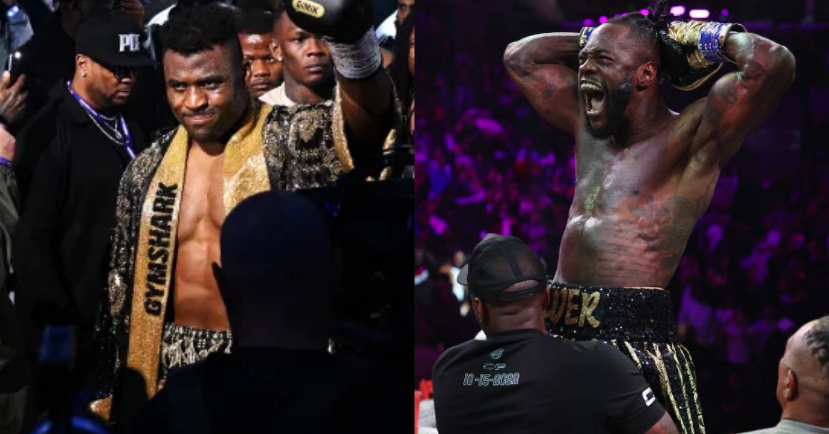 Francis Ngannou confirms plans for mixed rules fight with Deontay Wilder the conversation is true