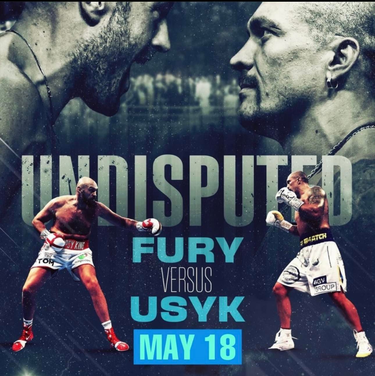 Fury Usyk Poster