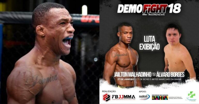 UFC heavyweight Contender Jailton Almeida to compete against fighter with Down syndrome in Brazil