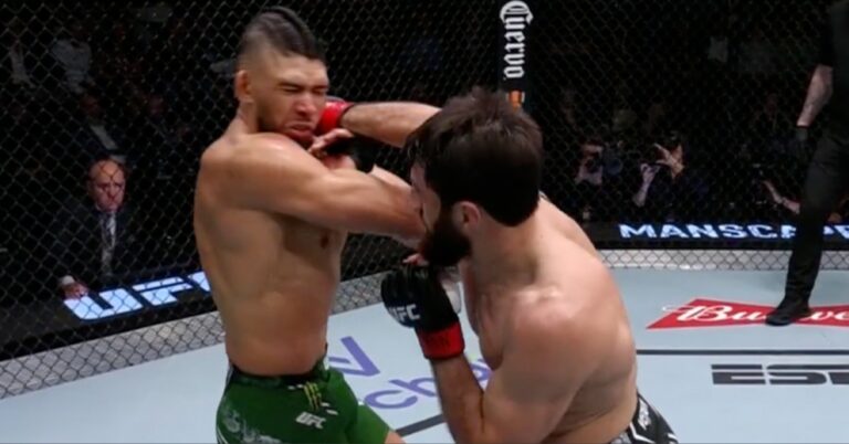Magomed Ankalaev Smashes Johnny Walker with Vicious Right Hook in Round Two – UFC Vegas 84 Highlights