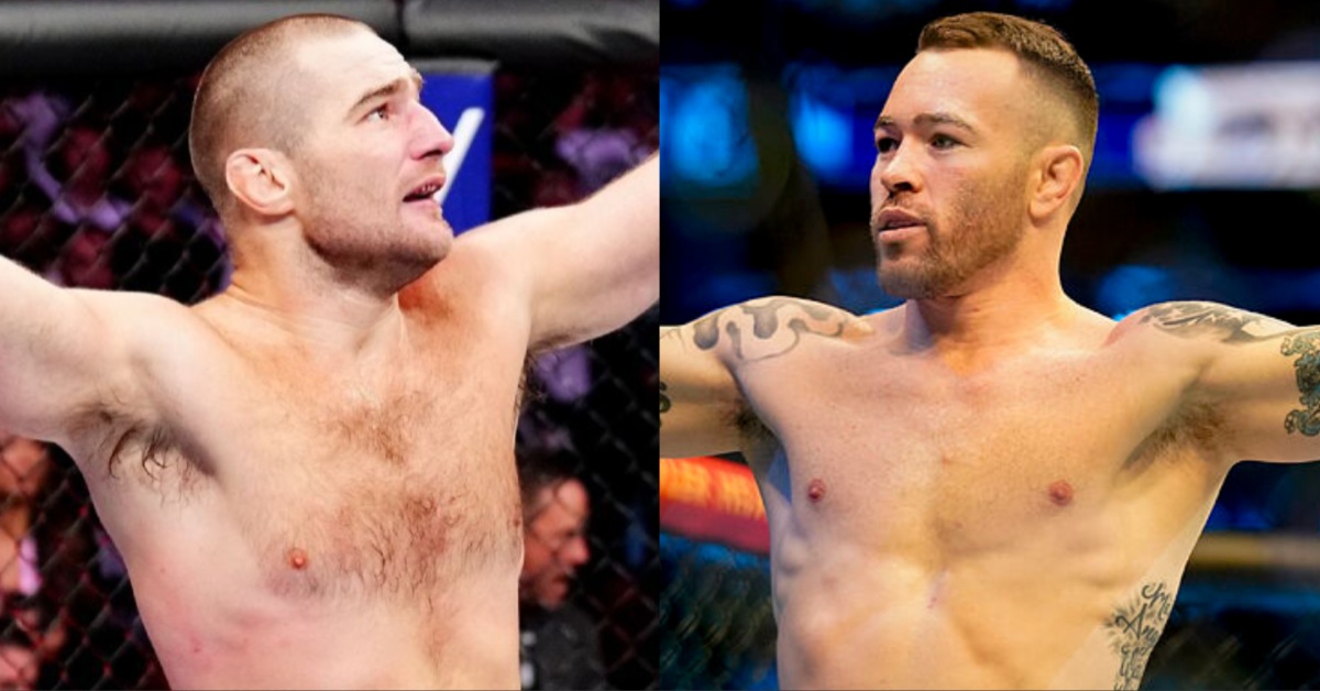 Sean Strickland and Colby Covington