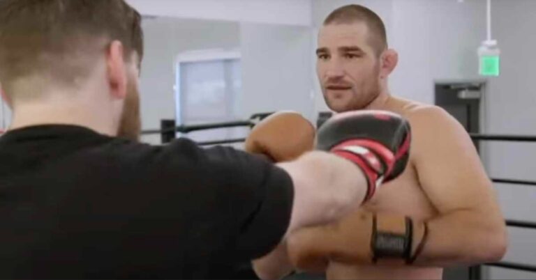 Video – UFC 297’s Sean Strickland Punishes Powerslapper with Rib-Breaking Body Shots While Sparring
