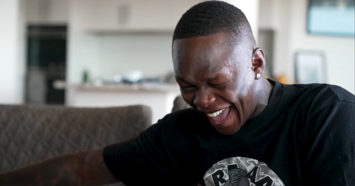 Israel Adesanya mocks Sean Strickland after UFC 297 title loss what a title reign though