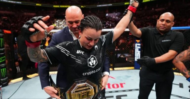 Raquel Pennington opens as betting favorite to beat Julianna Peña after championship win at UFC 297