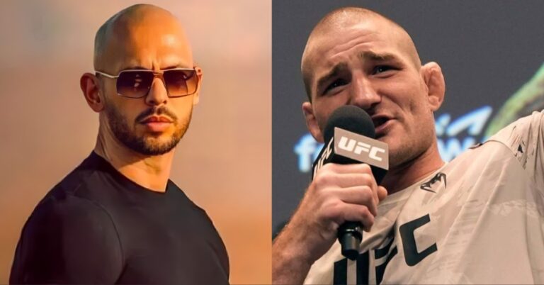 Controversial influencer Andrew Tate accuses former UFC champ Sean Strickland of stealing his gimmick