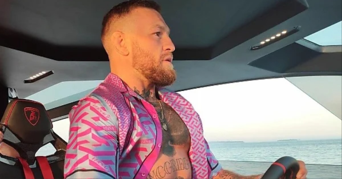 Conor McGregor mocks Michael Chandler's concerns over training the yacht has a gym UFC