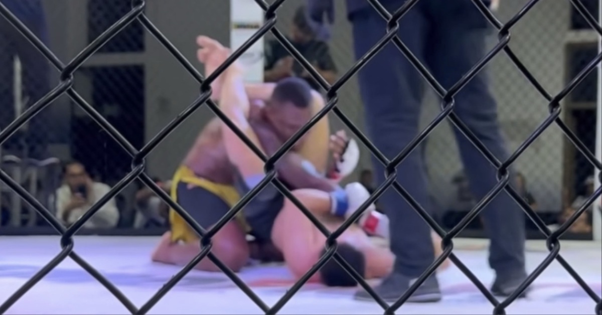 Jailton Almeida suffers submission loss in playful fight with Down Syndrome opponent UFC