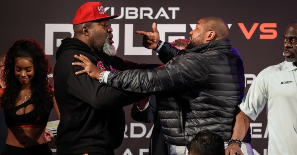 Rampage Jackson and Shannon Briggs