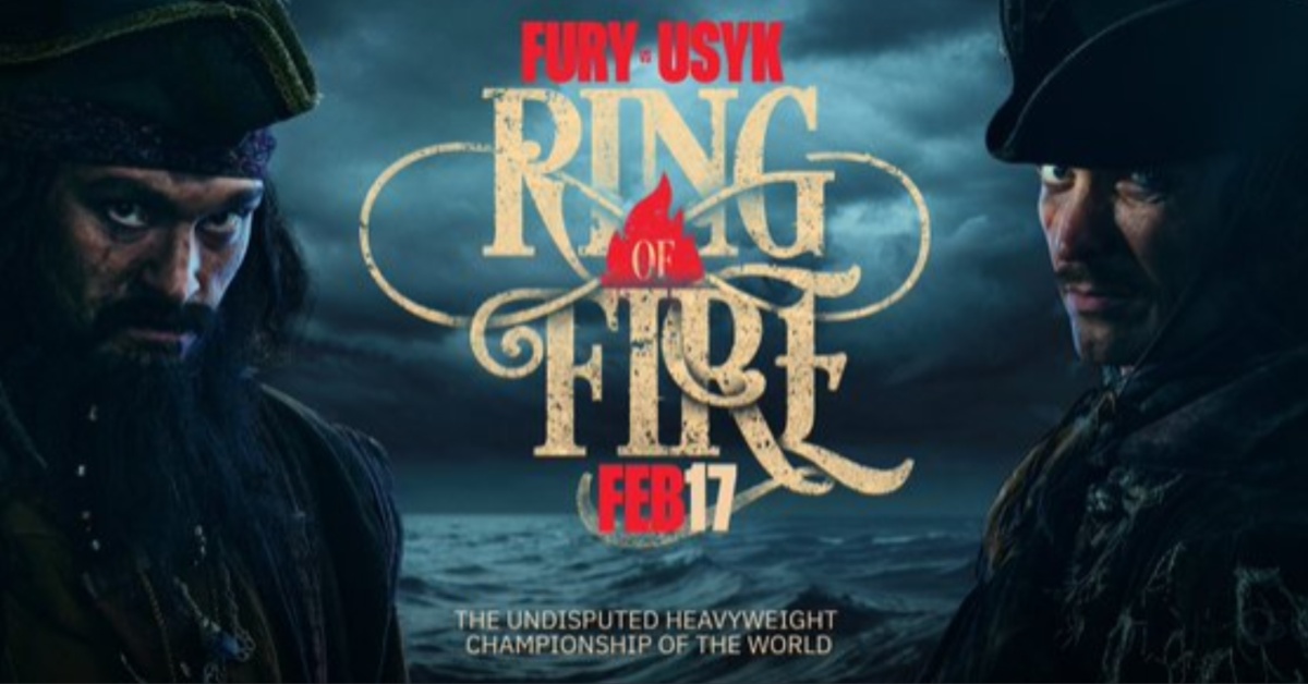 Video - Tyson Fury vs. Oleksandr Usyk cinematic 'Ring of Fire' trailer released ahead of Feb. 17 clash 1 Tyson Fury vs. Oleksandr Usyk
