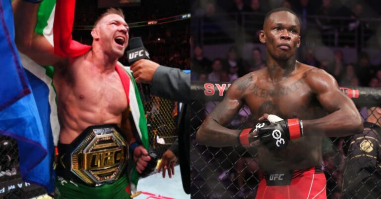 Israel Adesanya accepts call out from Dricus du Plessis after UFC 297 title win: ‘Our paths are destined to cross again’