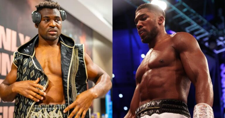 Francis Ngannou confident ahead of Anthony Joshua boxing fight: ‘i have heard he doesn’t have a chin’