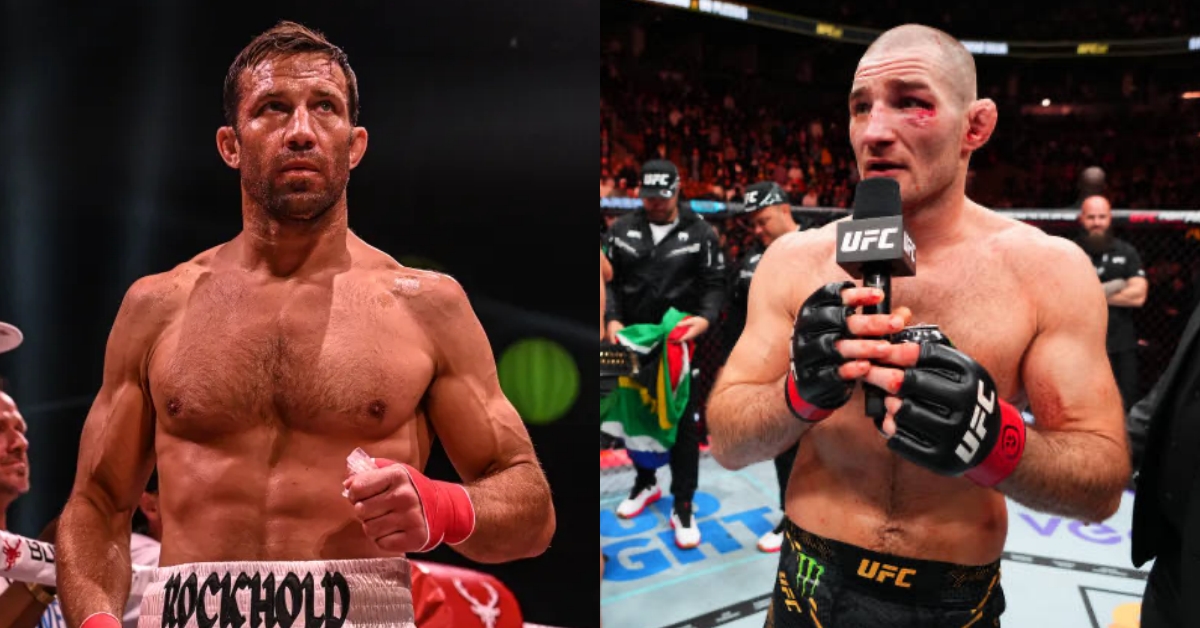 Luke Rockhold hits out at idiot Sean Strickland sparring he was such a loud mouth UFC
