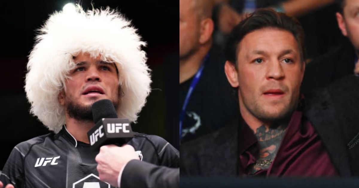 Conor McGregor attacks Umar Nurmagomedov 4 of your family have been caught on steroids fighting UFC