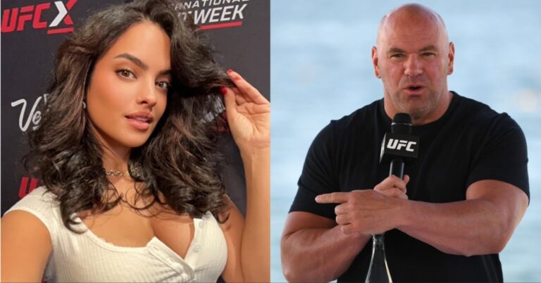Nina-Marie Daniele comes UFC CEO’s defense amid Dustin Poirier drama: ‘Oil him up Dana White!’