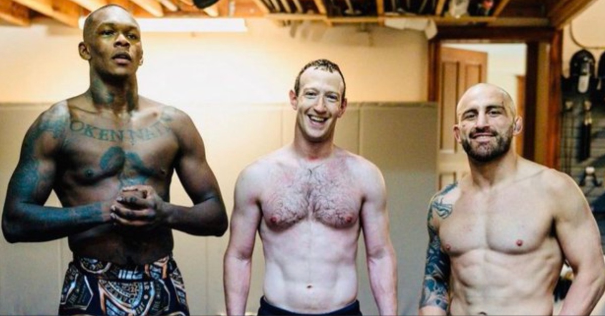 Mark Zuckerberg trains with MMA fighters