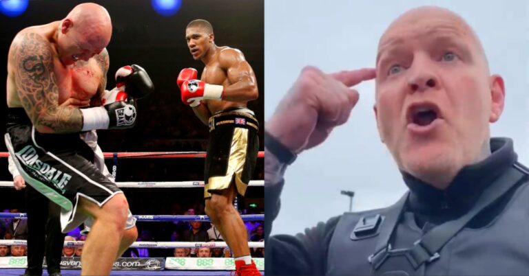 Video – Former Anthony Joshua opponent Paul Butlin gets into heated confrontation while working as a bailiff