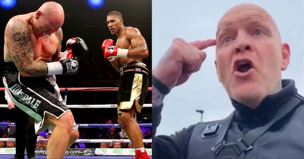 Video - Former Anthony Joshua opponent Paul Butlin gets into heated confrontation while working as a bailiff 1 Paul Butlin