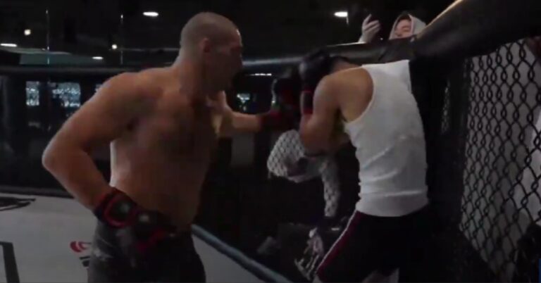 Sean Strickland batters and bloodies controversial Rumble streamer Sneako during sparring session