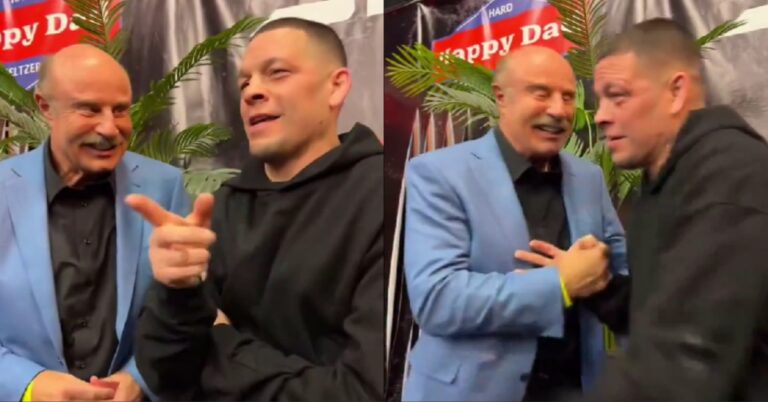 Video – Nate Diaz meets Dr. Phil in a crossover UFC fans never knew they always needed