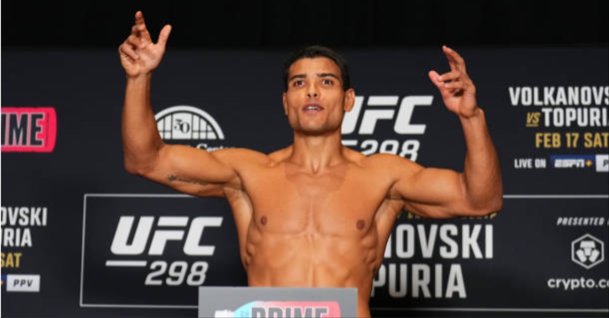 Video - Paulo Costa successfully makes weight for return fight with Robert Whittaker at UFC 298 1 Paulo Costa successfully makes weight for UFC 298 fight with Robert Whittaker
