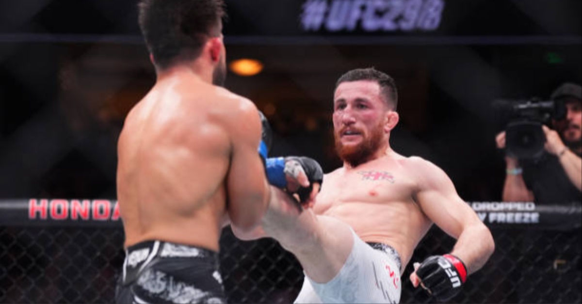 Merab Dvalishvili turns in dominant decision win over Henry Cejudo, calls for title fight – UFC 298 Highlights