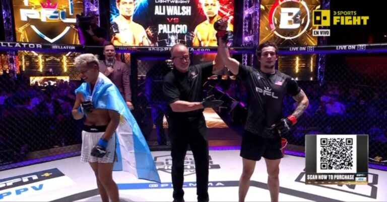 Biaggio Ali Walsh scores decisive victory in professional MMA debut – PFL vs. Bellator Highlights