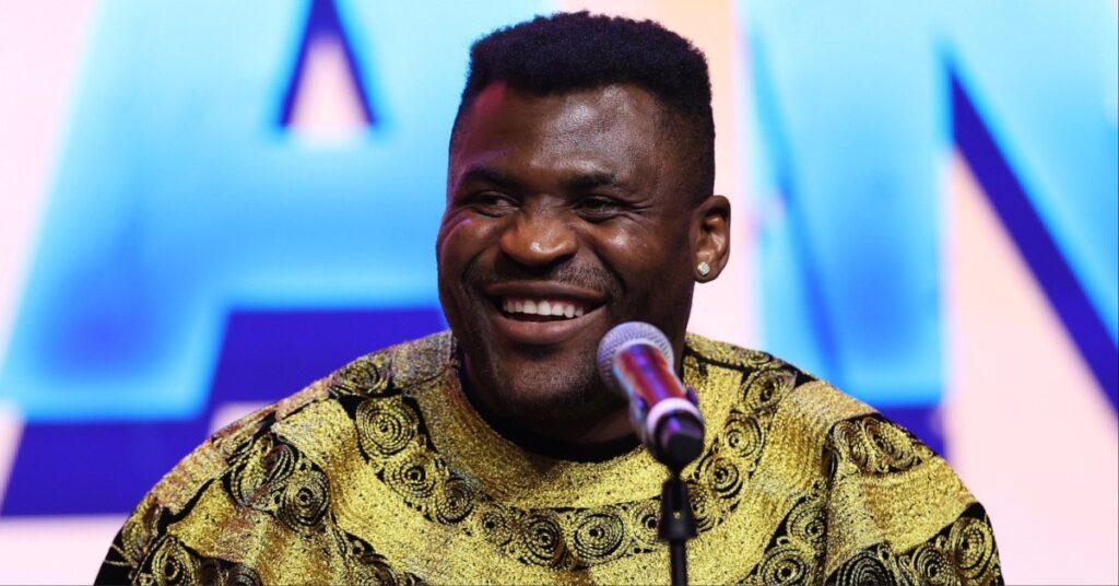 Francis Ngannou reflects on Tyson Fury fight He's a bit of a playboy