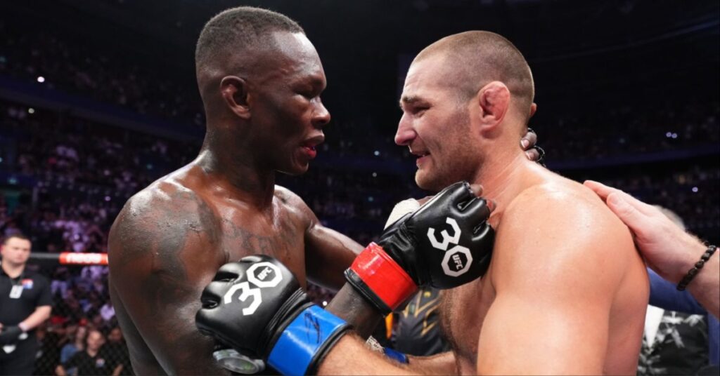 Israel Adesanya eyes title rematch with Sean Strickland mocks title loss again what a reign