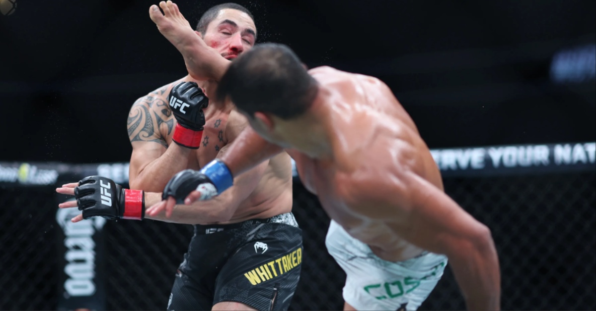 Robert Whittaker laughs off near-KO loss to Paulo Costa that kick should've killed me