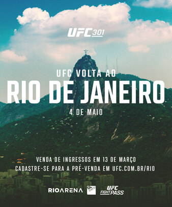 UFC 301 poster