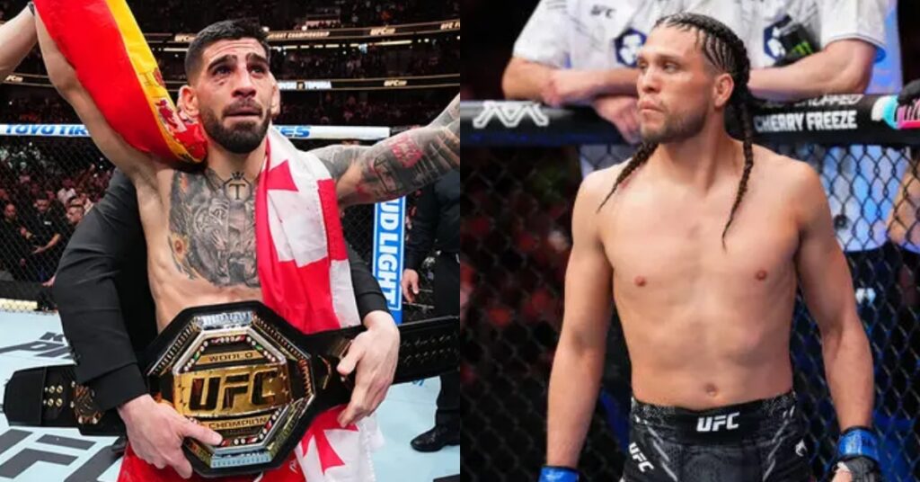 Brian Ortega welcomes title fight with Ilia Topuria after UFC Mexico I'm more than happy to go to Spain