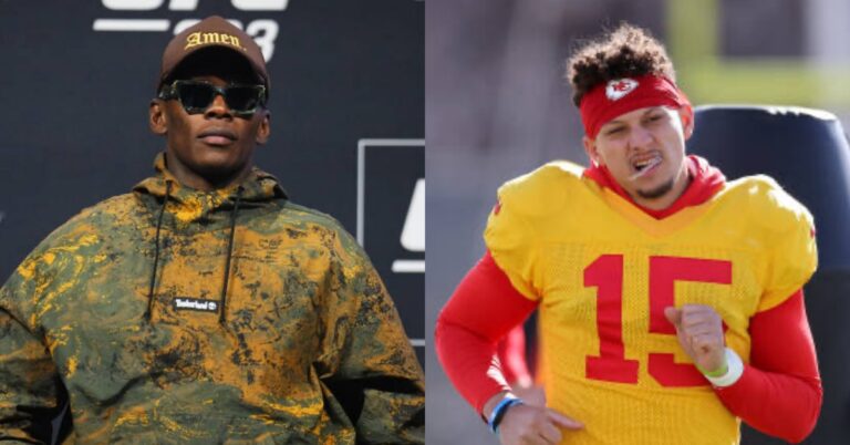 UFC star Israel Adesanya slaps whopping $20,000 bet on Patrick Mahomes to win MVP award at tonight’s Super Bowl