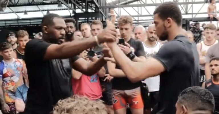 Video – UFC star Jon Jones demonstrates technique used on Daniel Cormier at Bangtao MMA