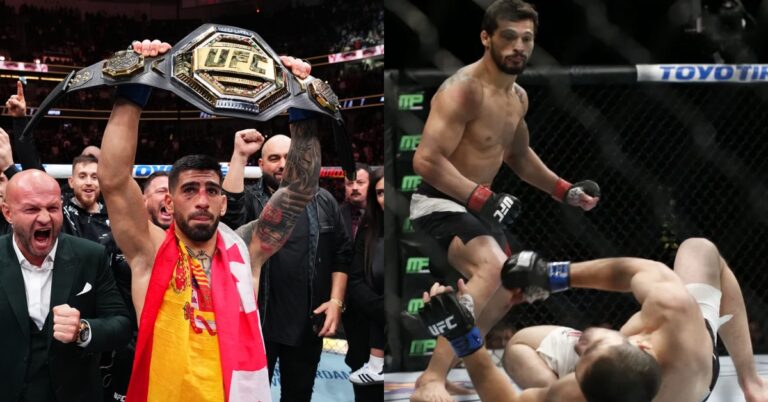 Ilia Topuria mocks Islam Makhachev’s 2015 knockout loss in brash social media post amid calls for title fight