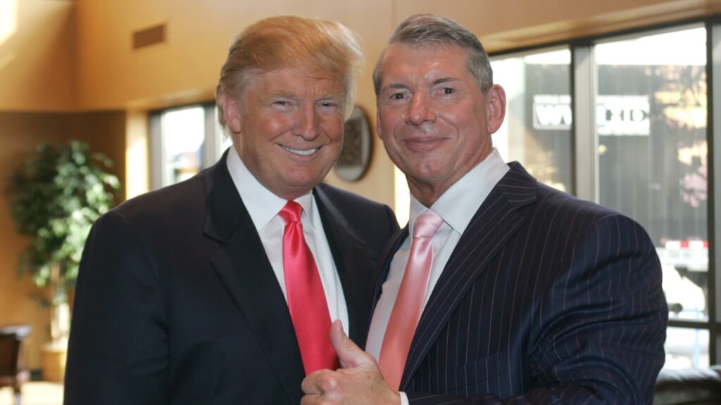 Vince McMahon and Donald Trump