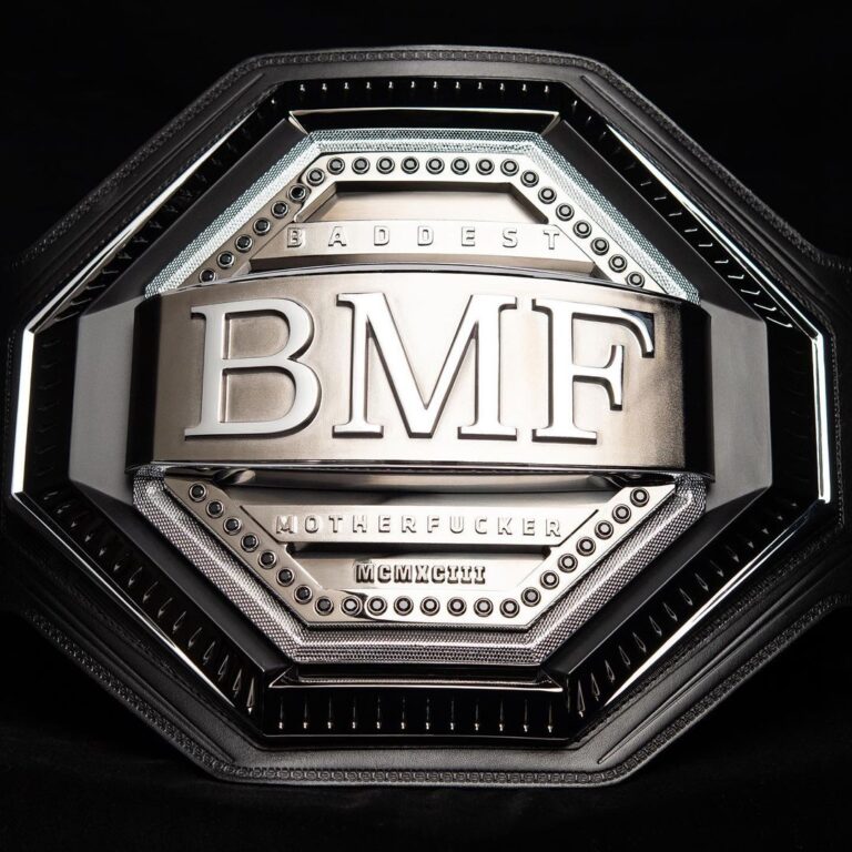 The BMF Belt: The History