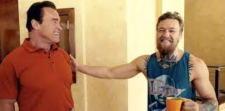 UFC star Conor McGregor draws inspiration from Arnold Schwarzenegger In NSFW 'Road House' Scene 3 Conor McGregor Arnie
