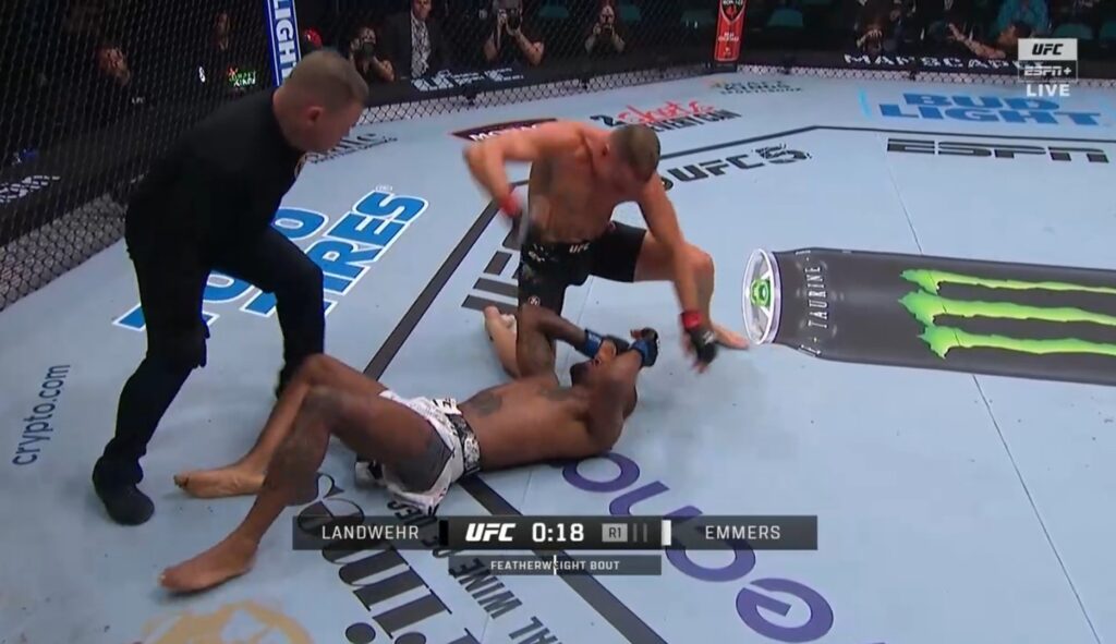 Nate Landwehr storms back, scores epic First-Round knockout of Jamall Emmers - UFC Atlantic City Highlights 2 Nate Landwehr vs. Jamall Emmers
