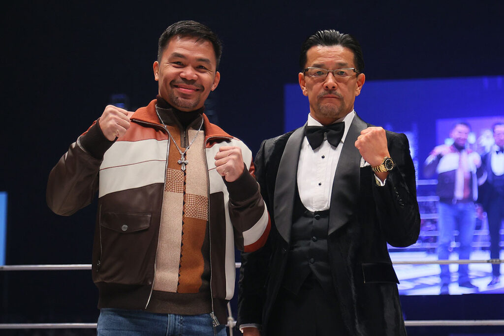 Manny Pacquiao at RIZIN