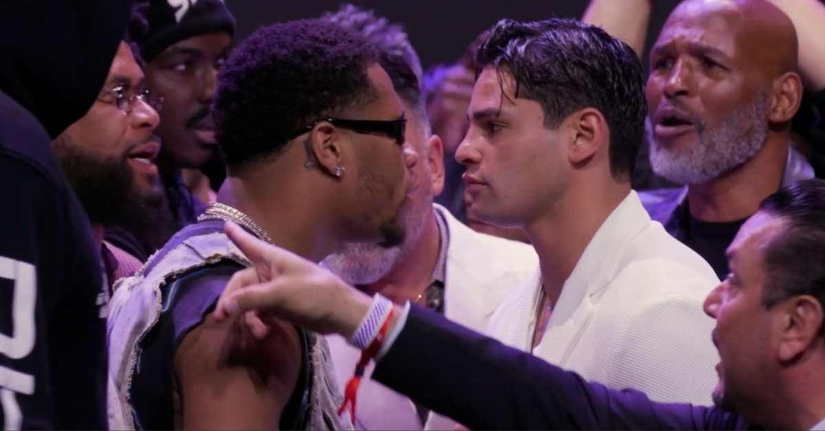 Ryan Garcia faces off with Devin Haney