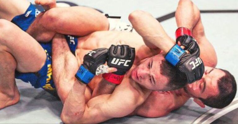 Umar Nurmagomedov faces early adversity, wins dominant UD over Bezkat Almakhan – UFC Vegas 87 Highlights