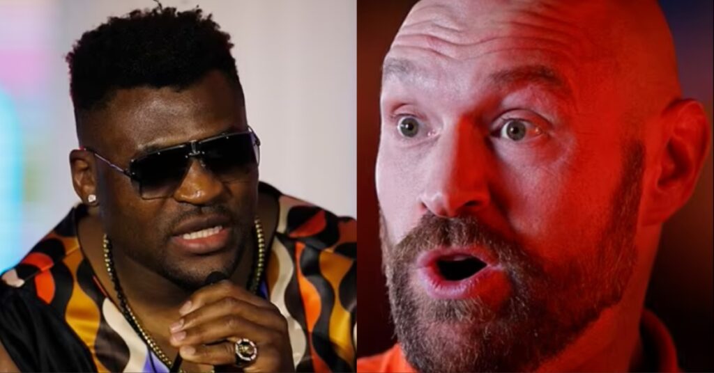 Francis Ngannou cooks Tyson Fury