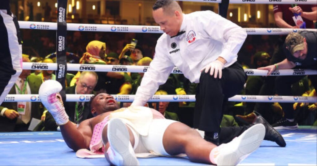Fighters react to Anthony Joshua's KO win over Francis Ngannou stop coming to boxing it will only get worse